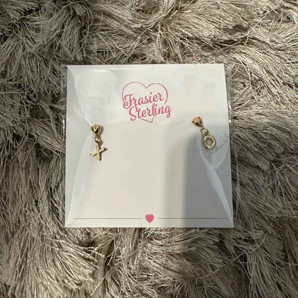 XO Earrings - Frasier Sterling